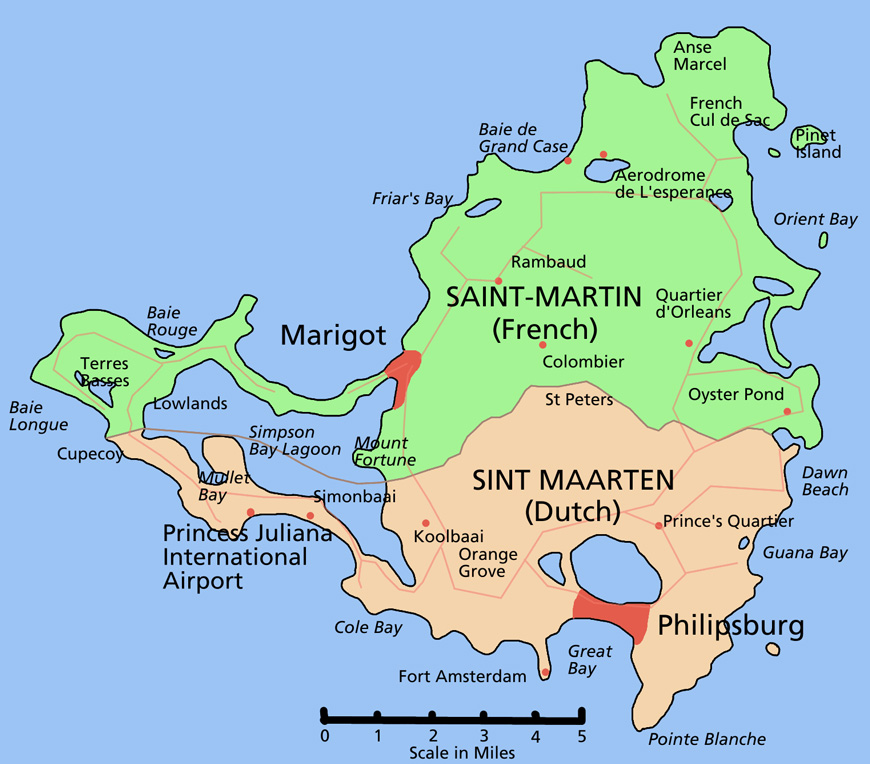 plan de saint martin