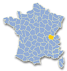 Cartes de de l'Ain (01) Bourg-en-Bresse