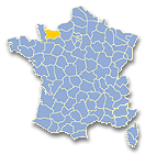 Cartes de du Calvados (14) Caen