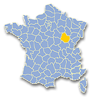 Cartes de de la Cte d'Or (21) Dijon