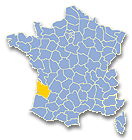 Cartes de de la Gironde (33) Bordeaux