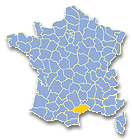 Cartes de de l'Hérault (34) Montpellier