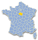 Cartes de du Loiret (45) Orléans