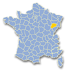 Cartes de de la Haute Saône (70) Vesoul