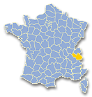 Cartes de de la Savoie (73) Chambéry