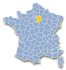 Cartes de de la Seine et Marne (77) Melun