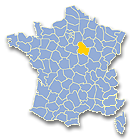 Cartes de de l'Yonne (89) Auxerre