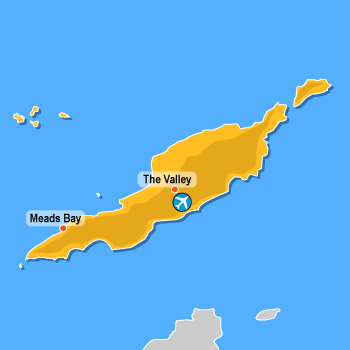Carte d'Anguilla