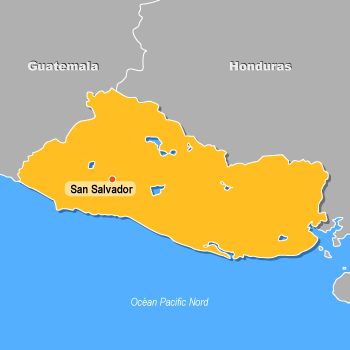 Carte du El Salvador