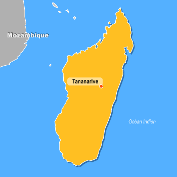 Carte de Madagascar