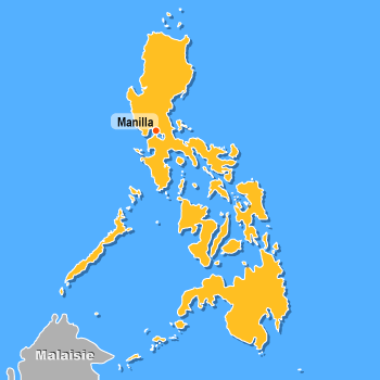 Carte des Philippines