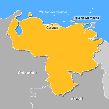 Carte du Venezuela